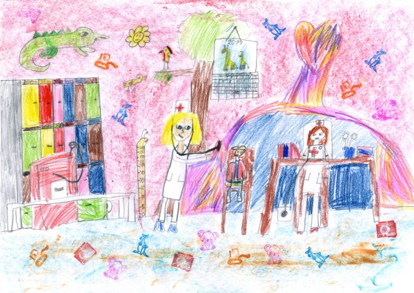 Рисунок мой любимый доктор конкурс