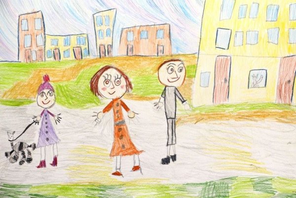 Моя мама риэлтор рисунки