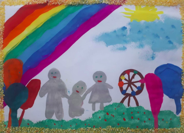 Конкурс рисунков на тему город детства с детьми 4 лет