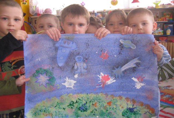 Творческие работы в детском саду