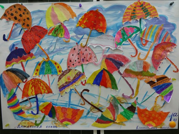 Коллективное рисование в детском саду