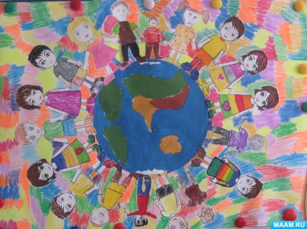 Аппликация Весна старшая группа