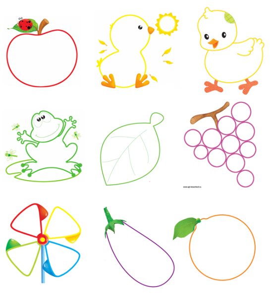 Рисование для детей 3-4 лет