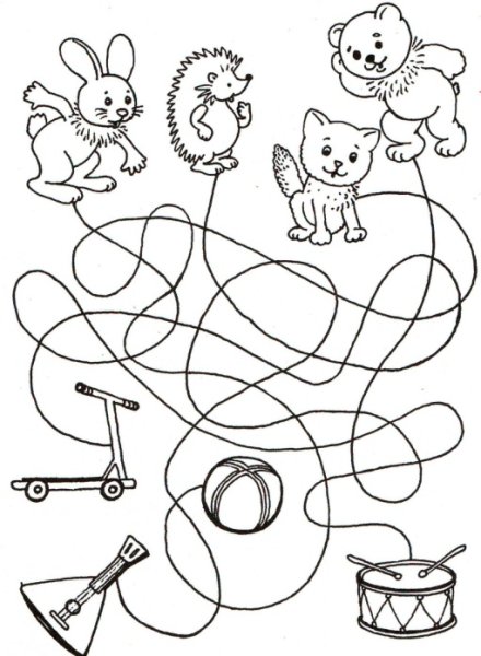 Путаница для дошкольников