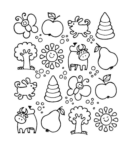 Задания для детей Найди пару