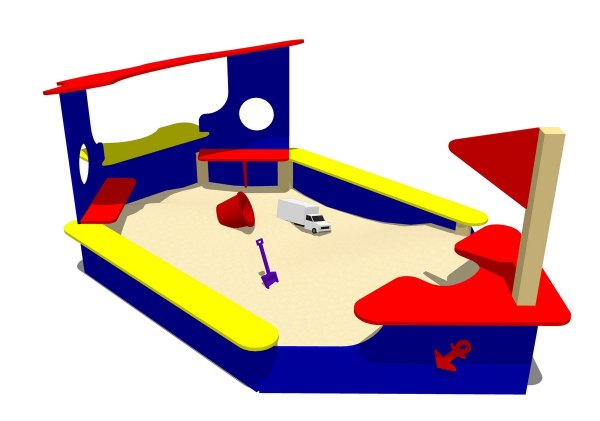 Песочница корабль КСИЛ