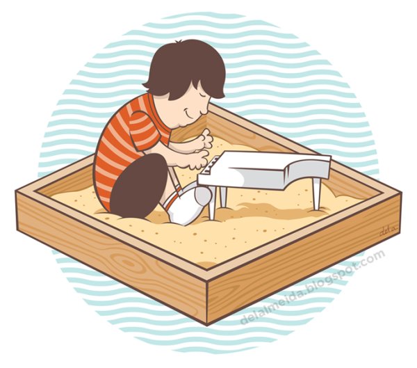 Песочница карандашом