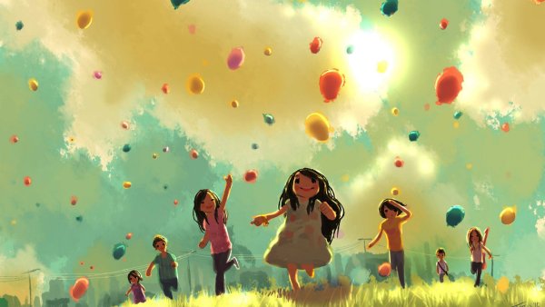 Радостные иллюстрации