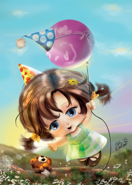 Художник - иллюстратор Крис де Лара