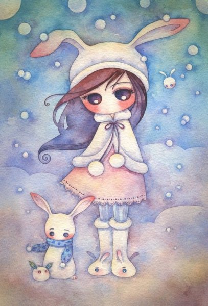 Акварельные миры Юри Уэда (Juri Ueda)