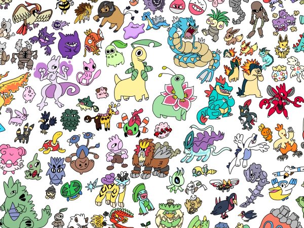 Много маленьких рисунков