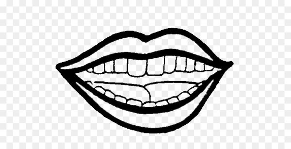 Губы раскраска для детей