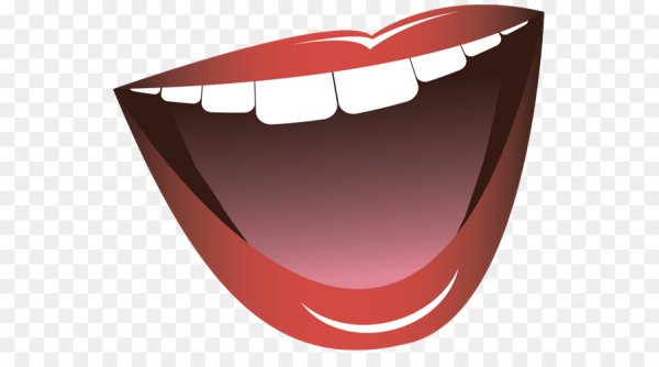 Рот черно белый