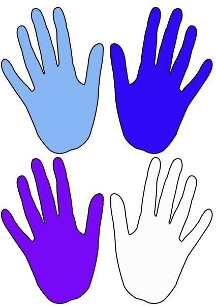 Цветные ладошки