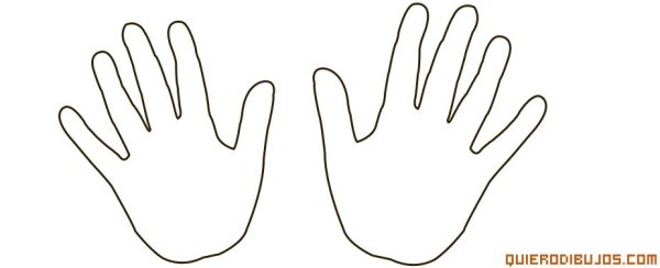 Ладонь контур