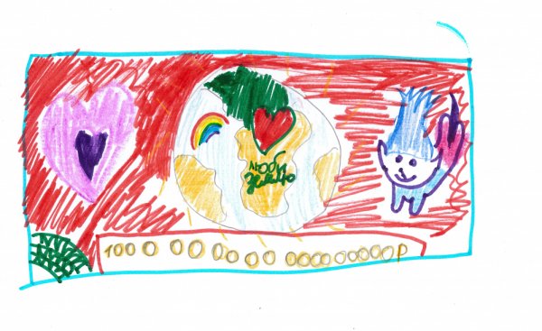 Денежные раскраски