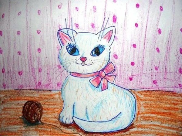 Детские рисунки на свободную тему