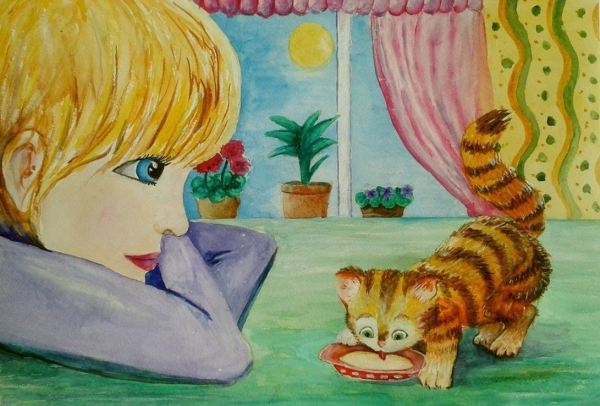 Рисунок на тему творить добро