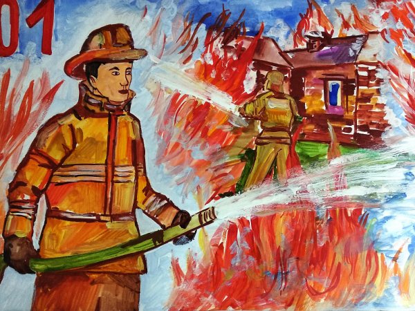 Рисунок на тему МЧС