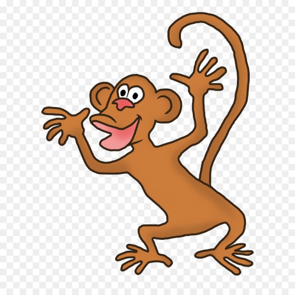 Обезьяна рисунок