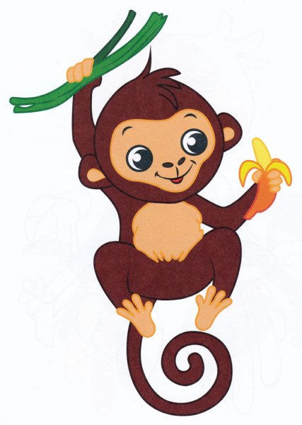 Обезьяна для детей