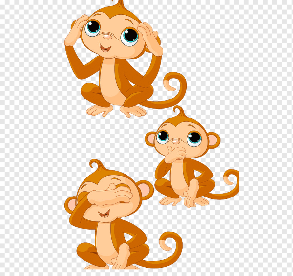 Мультяшные мартышки