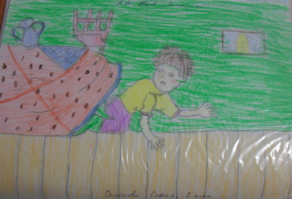 Затейники Носов рисунок для детей