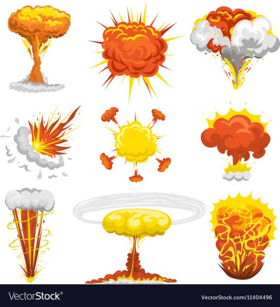 Мультяшный взрыв