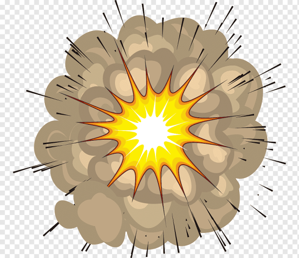 Мультяшный взрыв