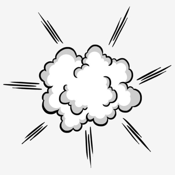 Мультяшный взрыв