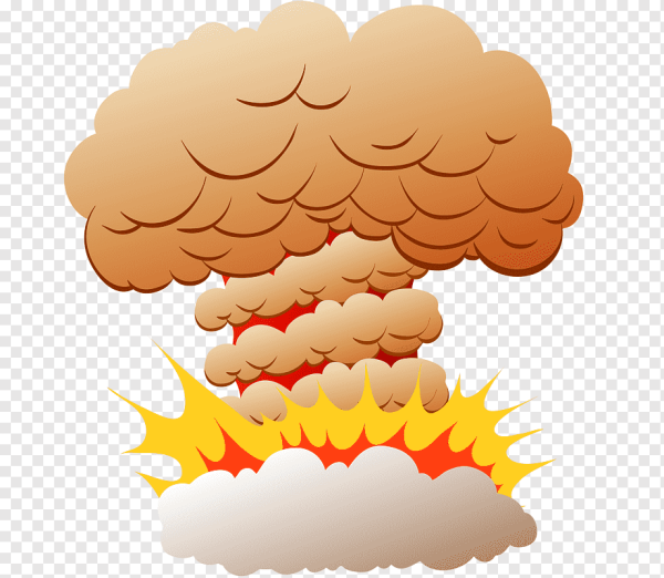 Нарисовать ядерный взрыв