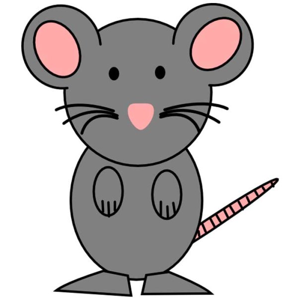 Мышка мультяшное