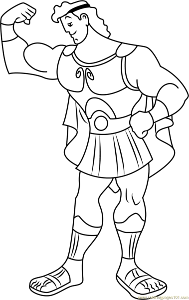 Геркулес герой древней Греции для детей