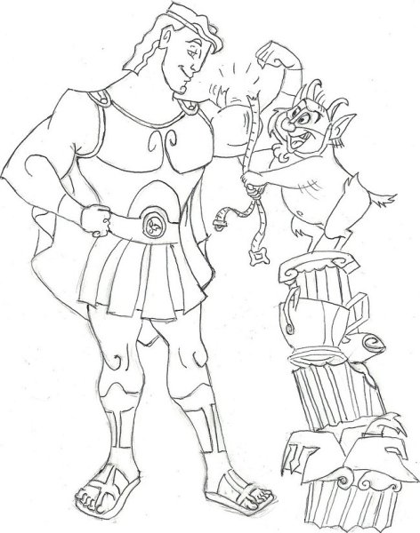 Геракл карандашом