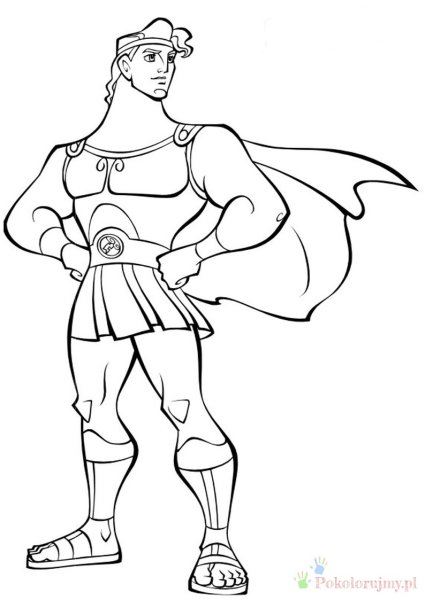 Подвиг Геракл нарисова