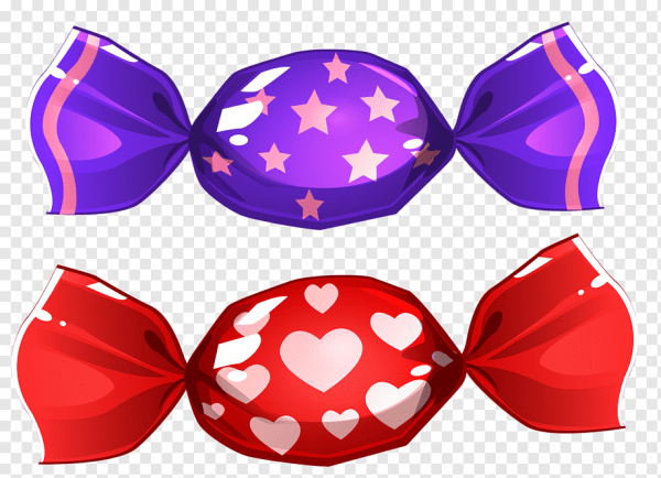 Конфетка нарисованная