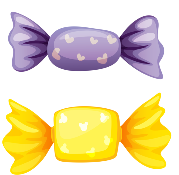 Наклейки конфетки