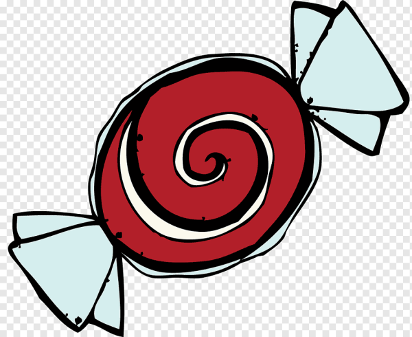 Конфетка нарисованная