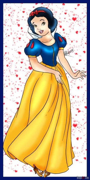 Белоснежка рисунок