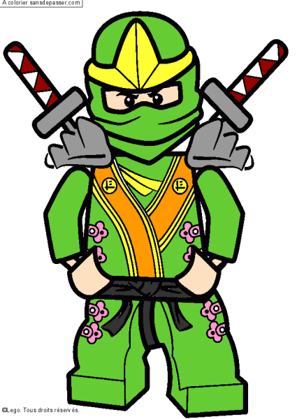 Ллойд Ниндзяго рисунок