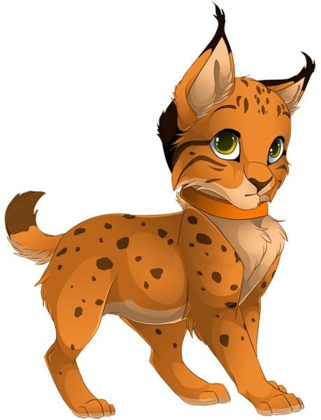 Рысь мультяшный