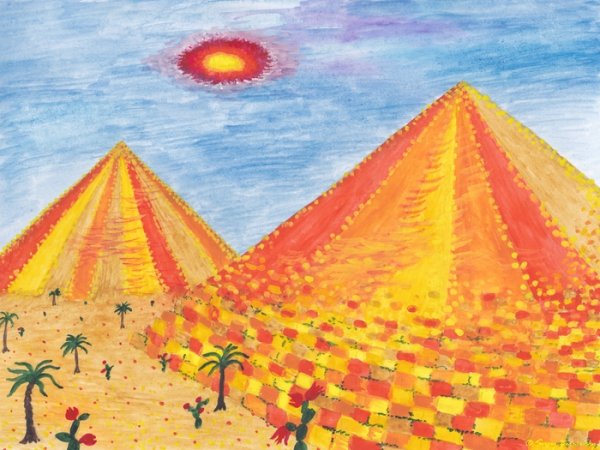 Пирамида для рисования