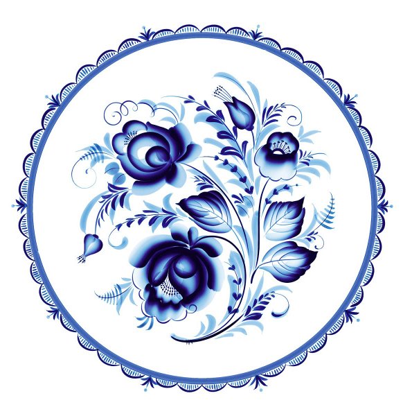 Гжель,Гжельская роспись