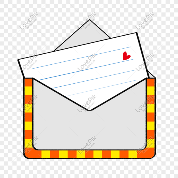 Рисование конверт для детей