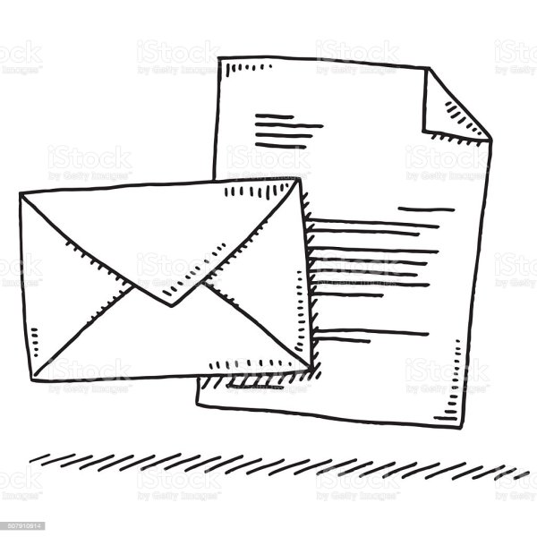 Письмо раскраска