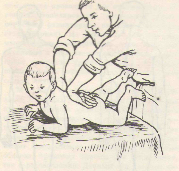 Массаж детям рисунки