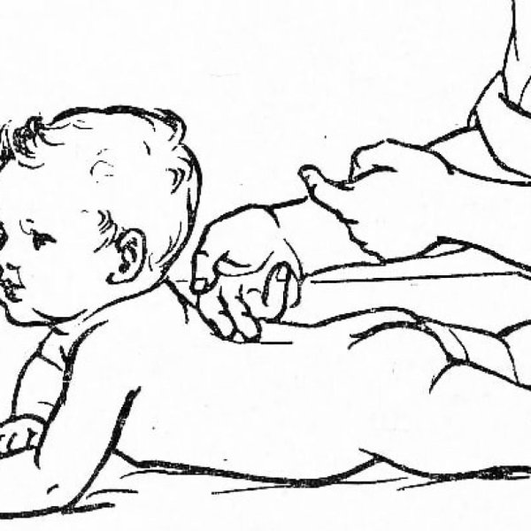 Массаж от гипертонуса у грудничка 1 месяц