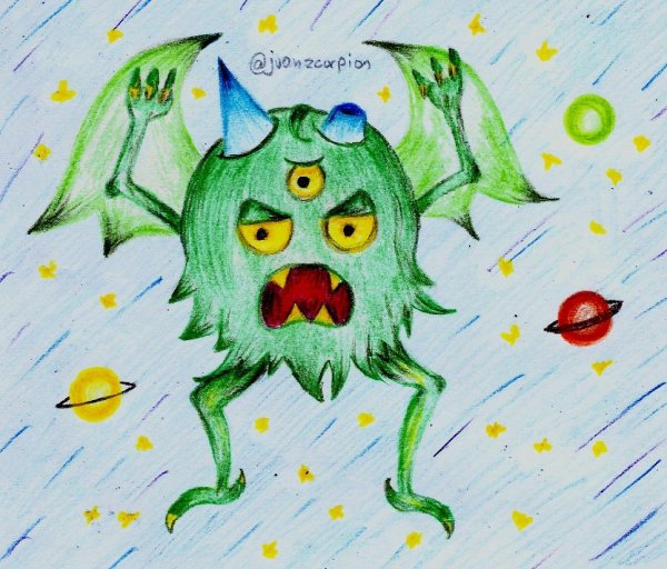 Цветные монстры