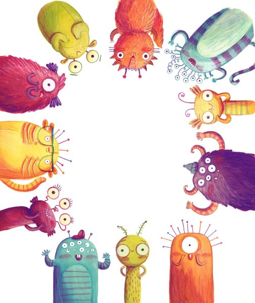 Монстрики для детей