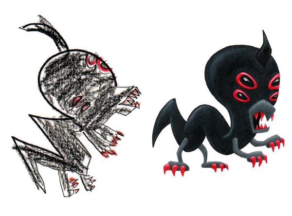 Мультяшные монстры